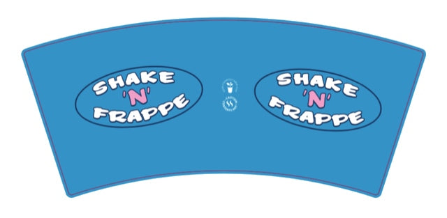 SHAKE N FRAPPE 16OZ DW CUP X500(N)