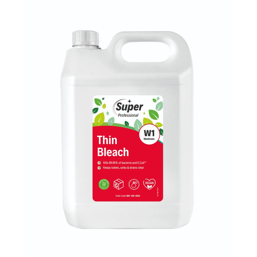 PROFESSIONAL 5L THIN BLEACH X2
