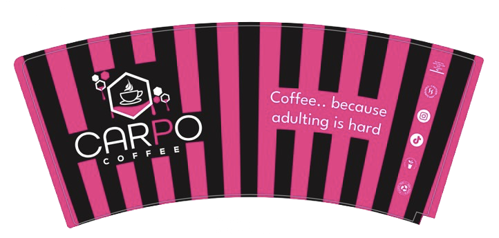 CARPO COFFEE 12OZ DW P2P CUP X500