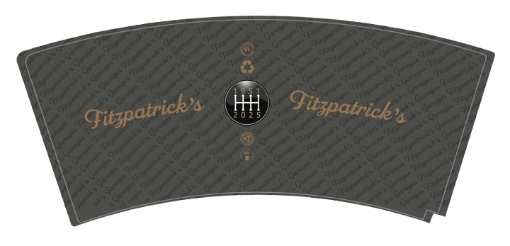 FITZPATRICKS 12OZ DW P2P CUP X500