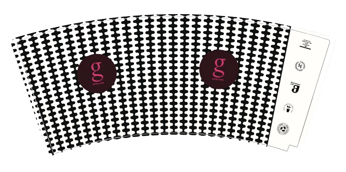 THE G HOTEL 12OZ MATT P2P CUP X500(N)