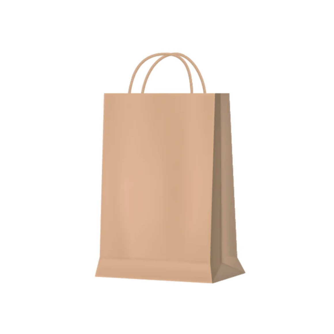 KRAFT TWIST CARRIER 26X14X30CM X400