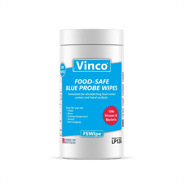 FOOD SAFE DISINFECTING PROBE WIPES X200