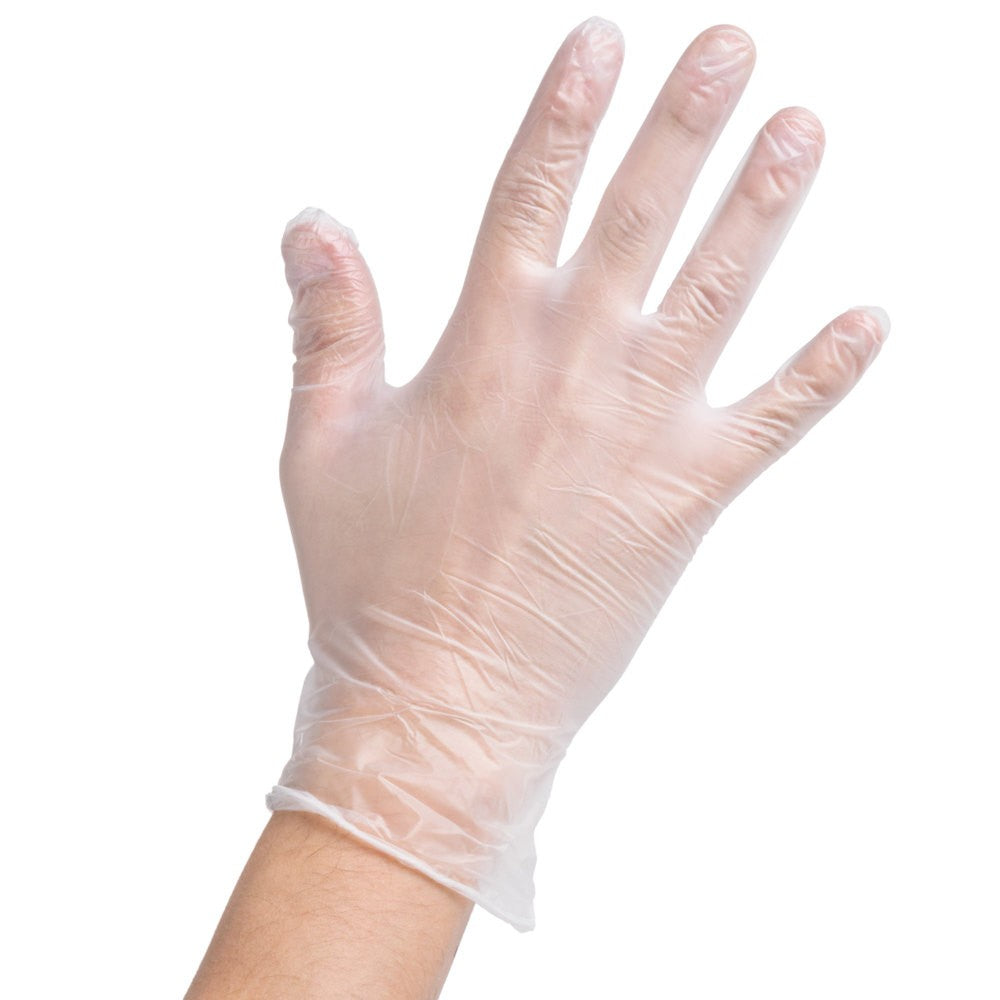 VINYL GLOVES CLR POWDER FREE XL - 1000
